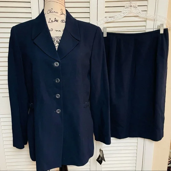 New with tags Kasper ASL Skirt Suit - Picture 1 of 4